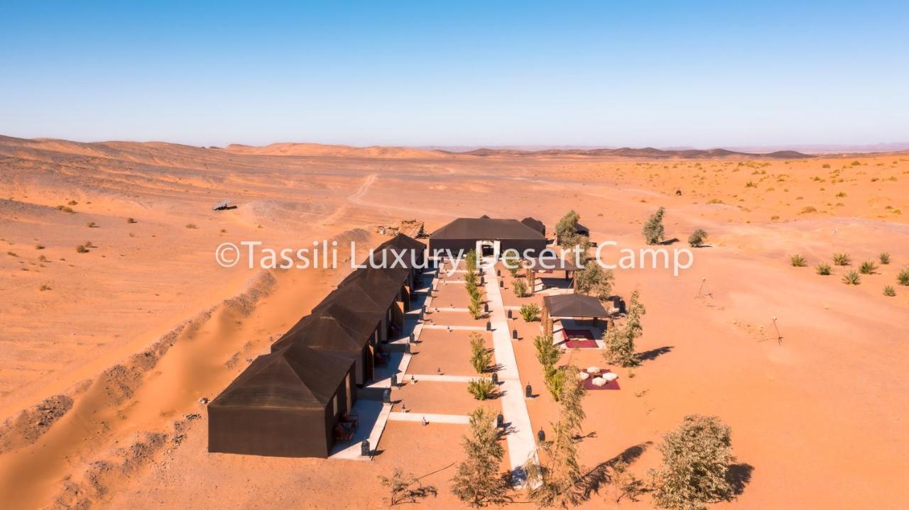 Tassili Luxury Desert Camp 梅尔祖卡 外观 照片