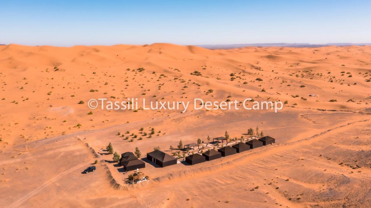 Tassili Luxury Desert Camp 梅尔祖卡 外观 照片