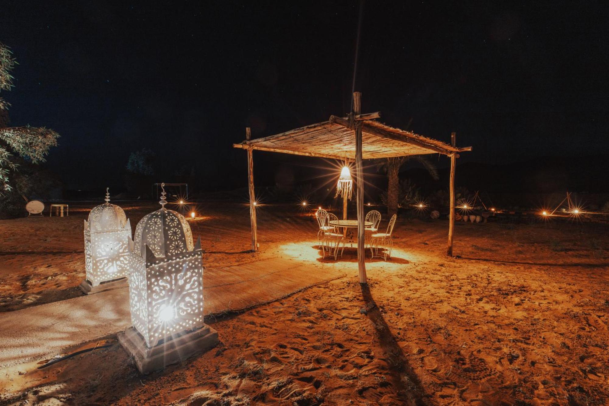Tassili Luxury Desert Camp 梅尔祖卡 外观 照片