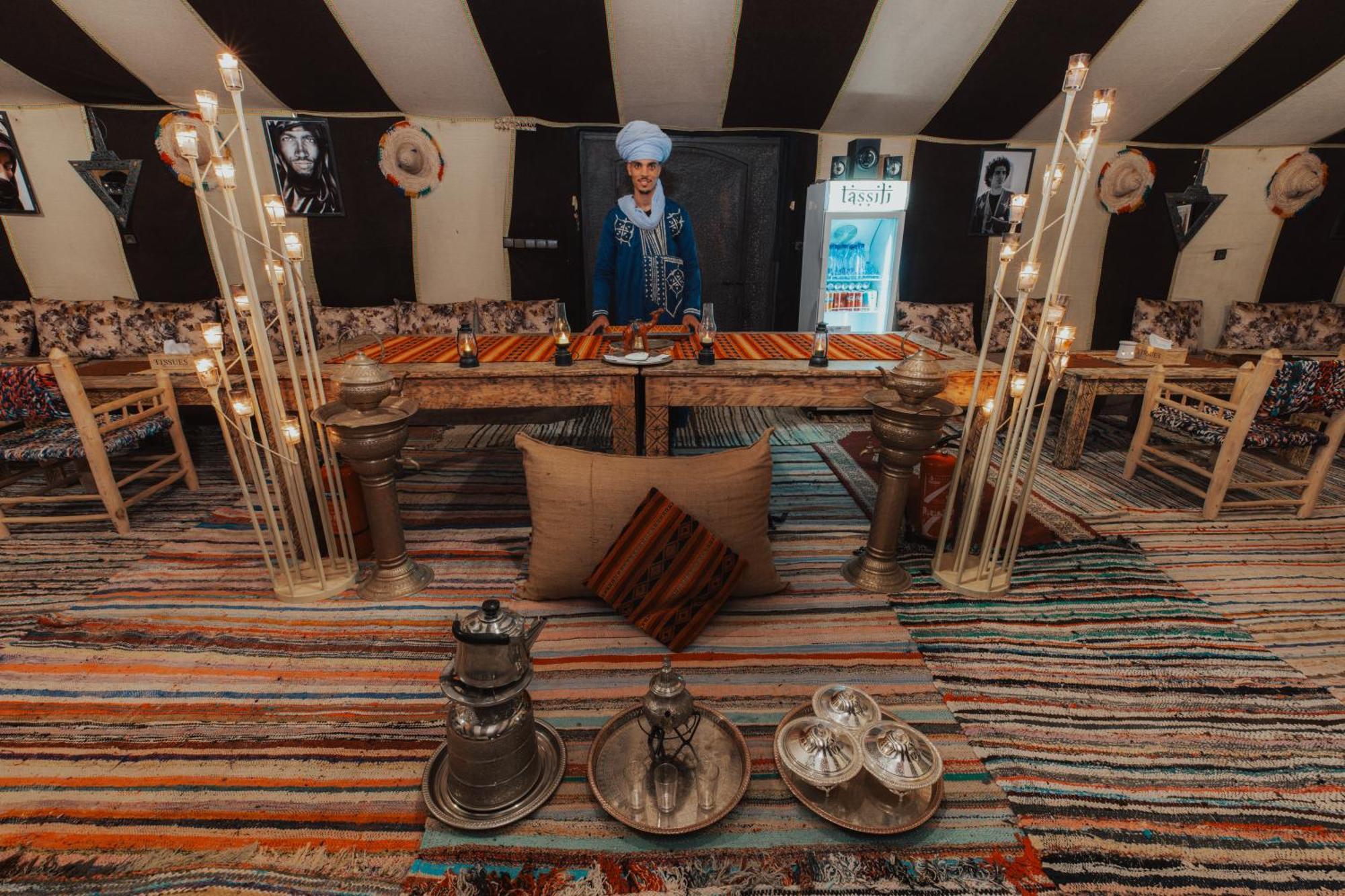 Tassili Luxury Desert Camp 梅尔祖卡 外观 照片