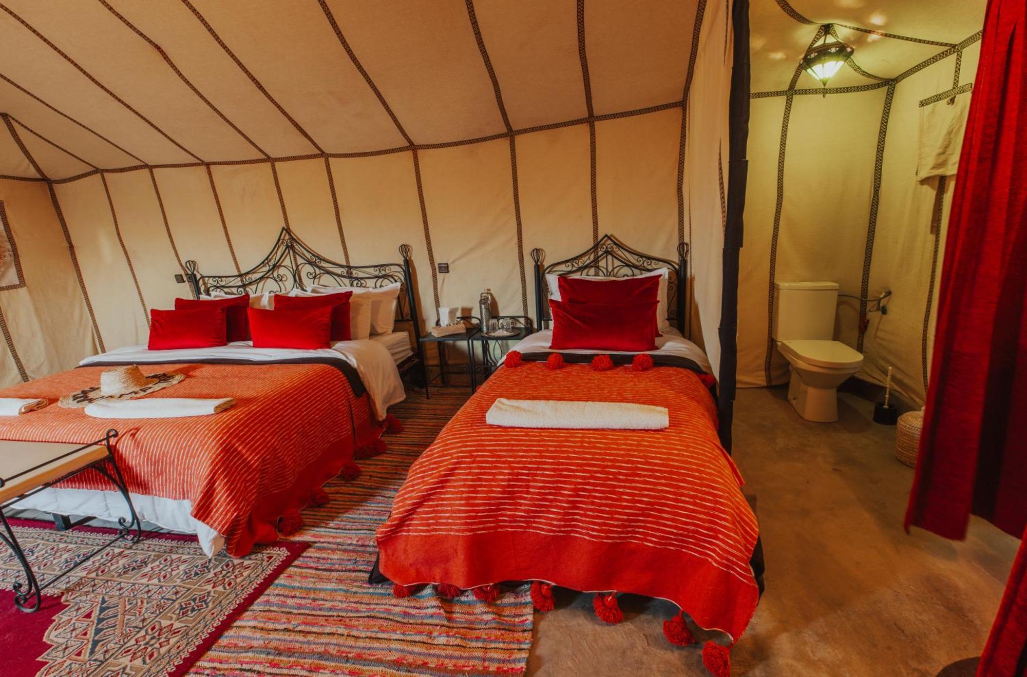 Tassili Luxury Desert Camp 梅尔祖卡 外观 照片