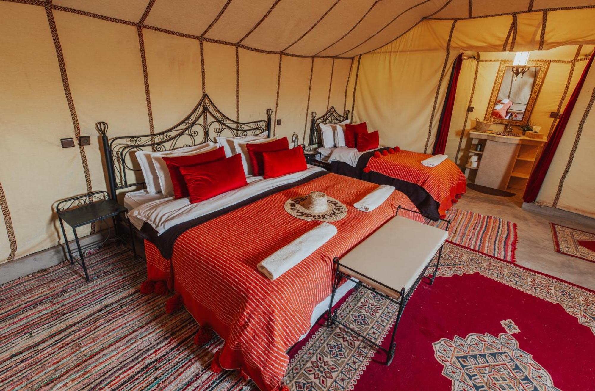 Tassili Luxury Desert Camp 梅尔祖卡 外观 照片