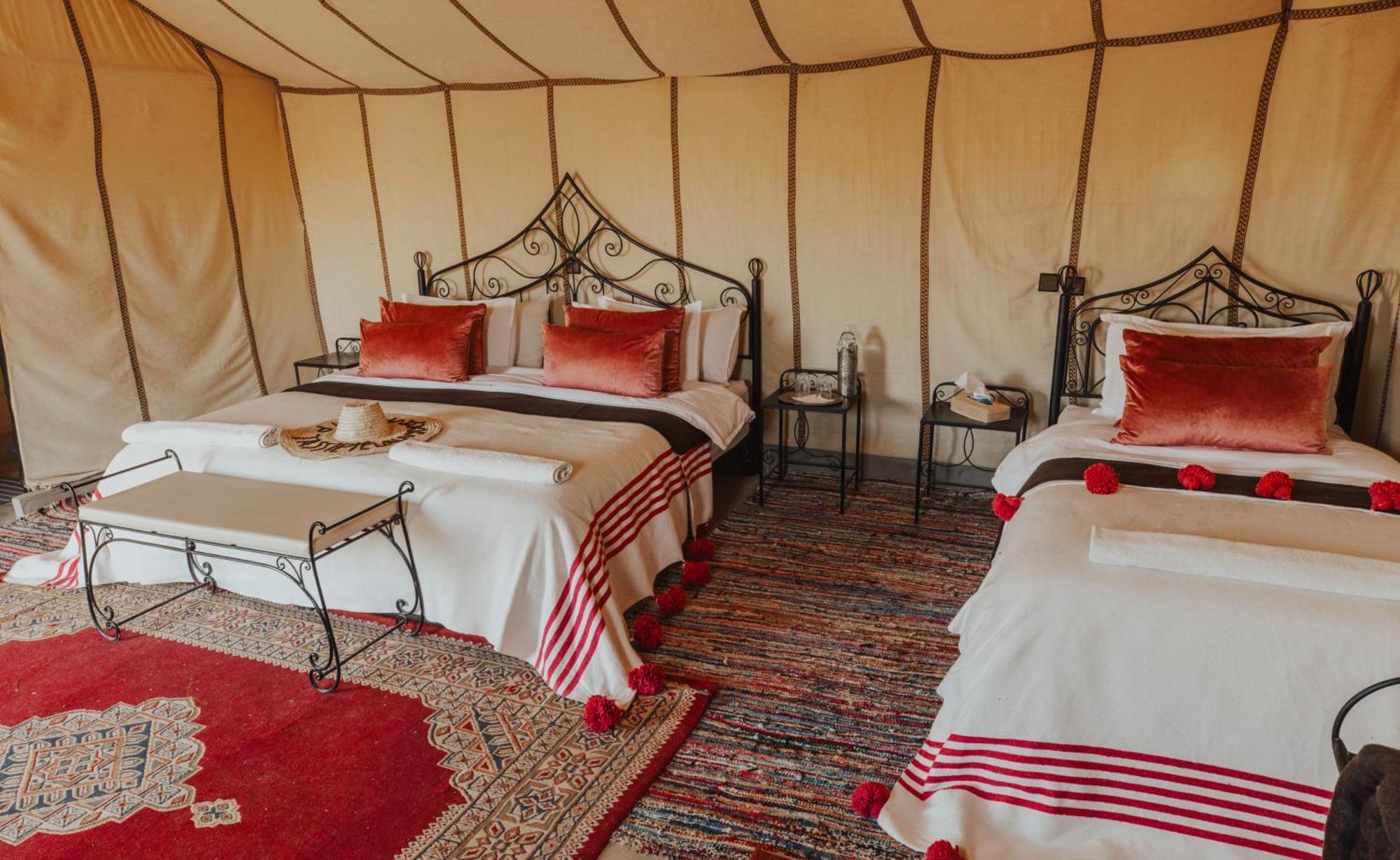 Tassili Luxury Desert Camp 梅尔祖卡 外观 照片
