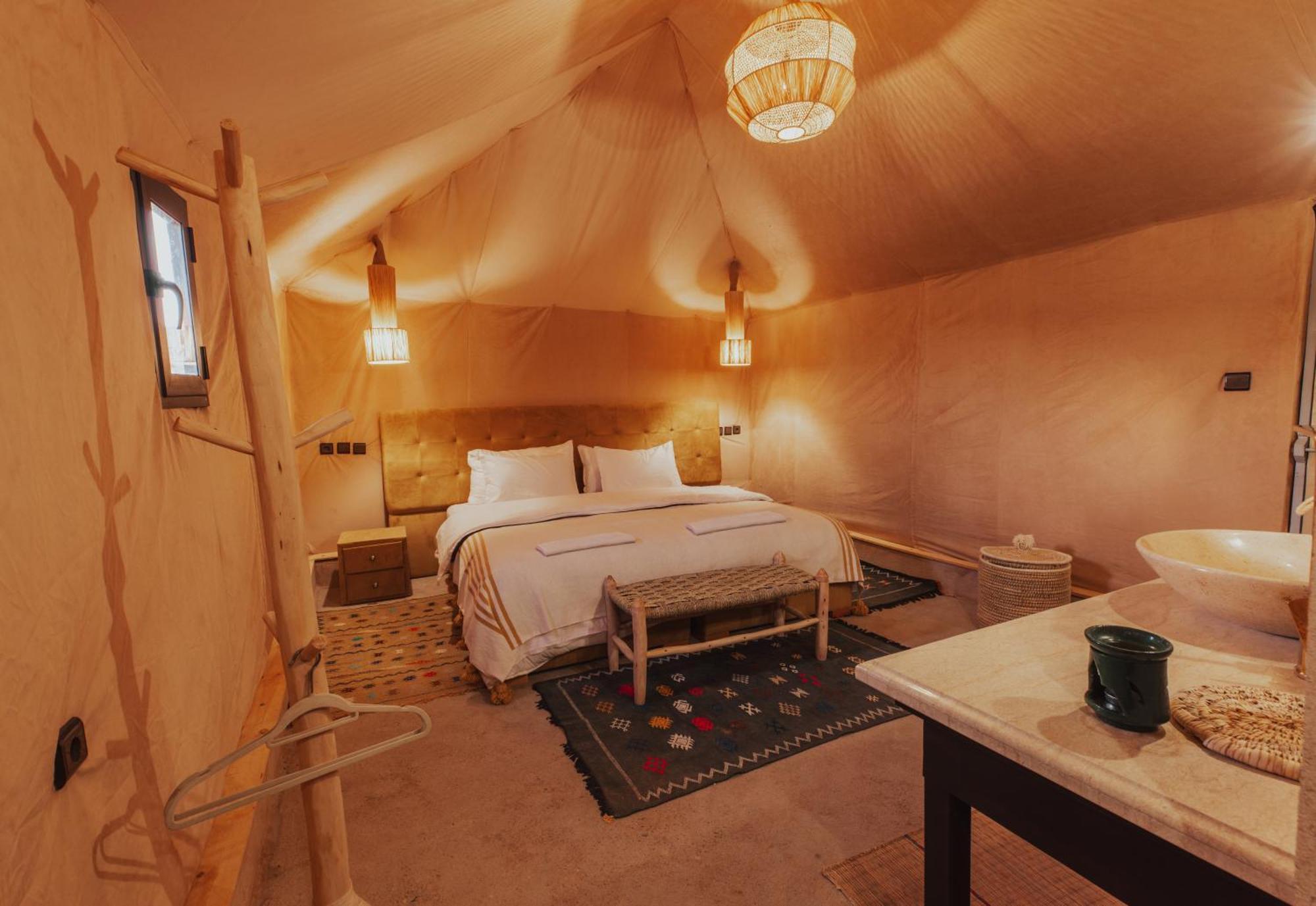 Tassili Luxury Desert Camp 梅尔祖卡 外观 照片