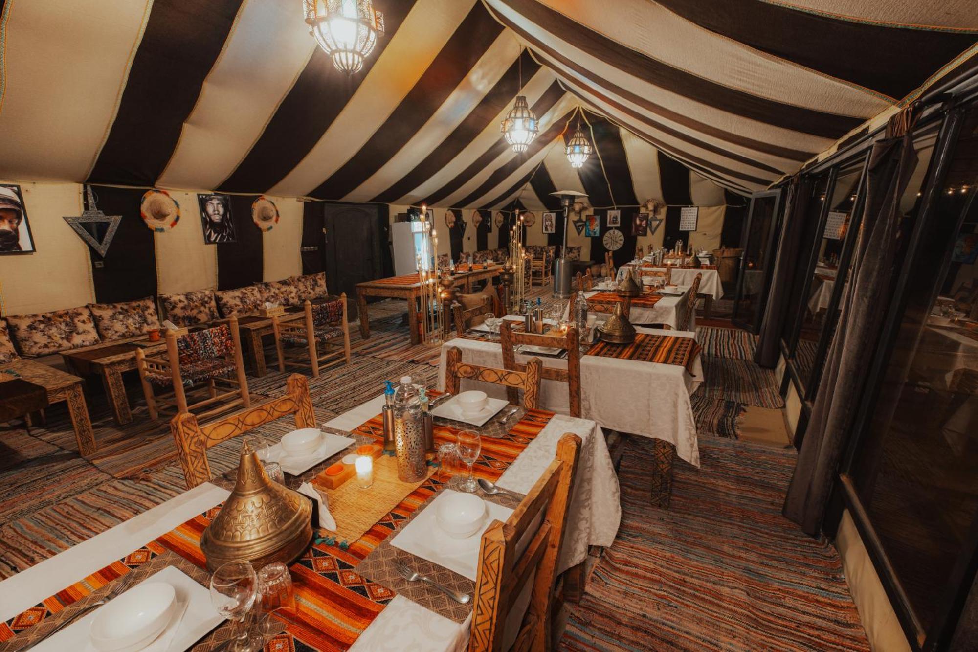 Tassili Luxury Desert Camp 梅尔祖卡 外观 照片