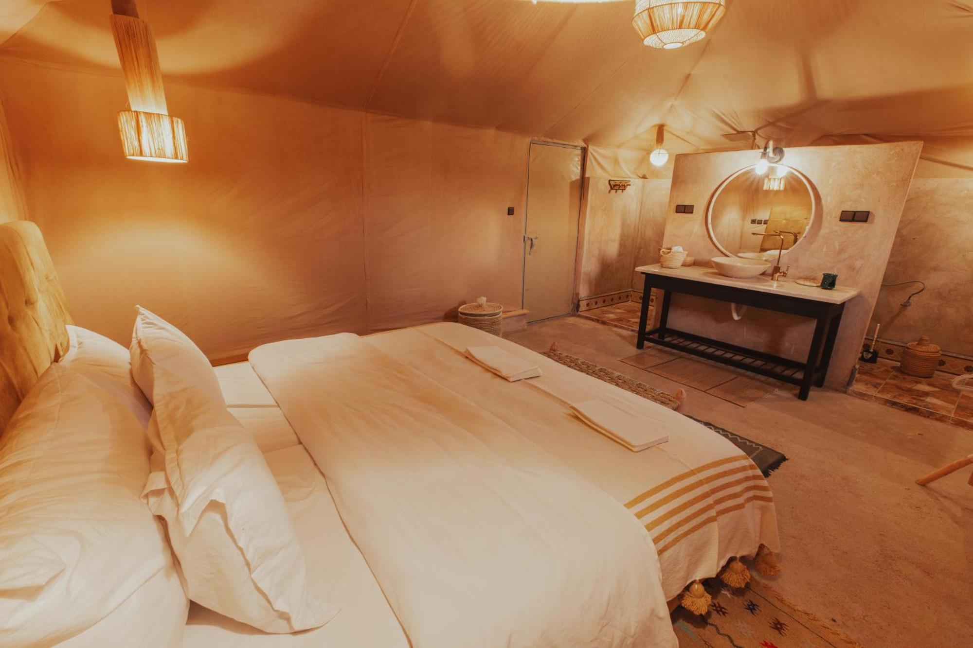 Tassili Luxury Desert Camp 梅尔祖卡 外观 照片