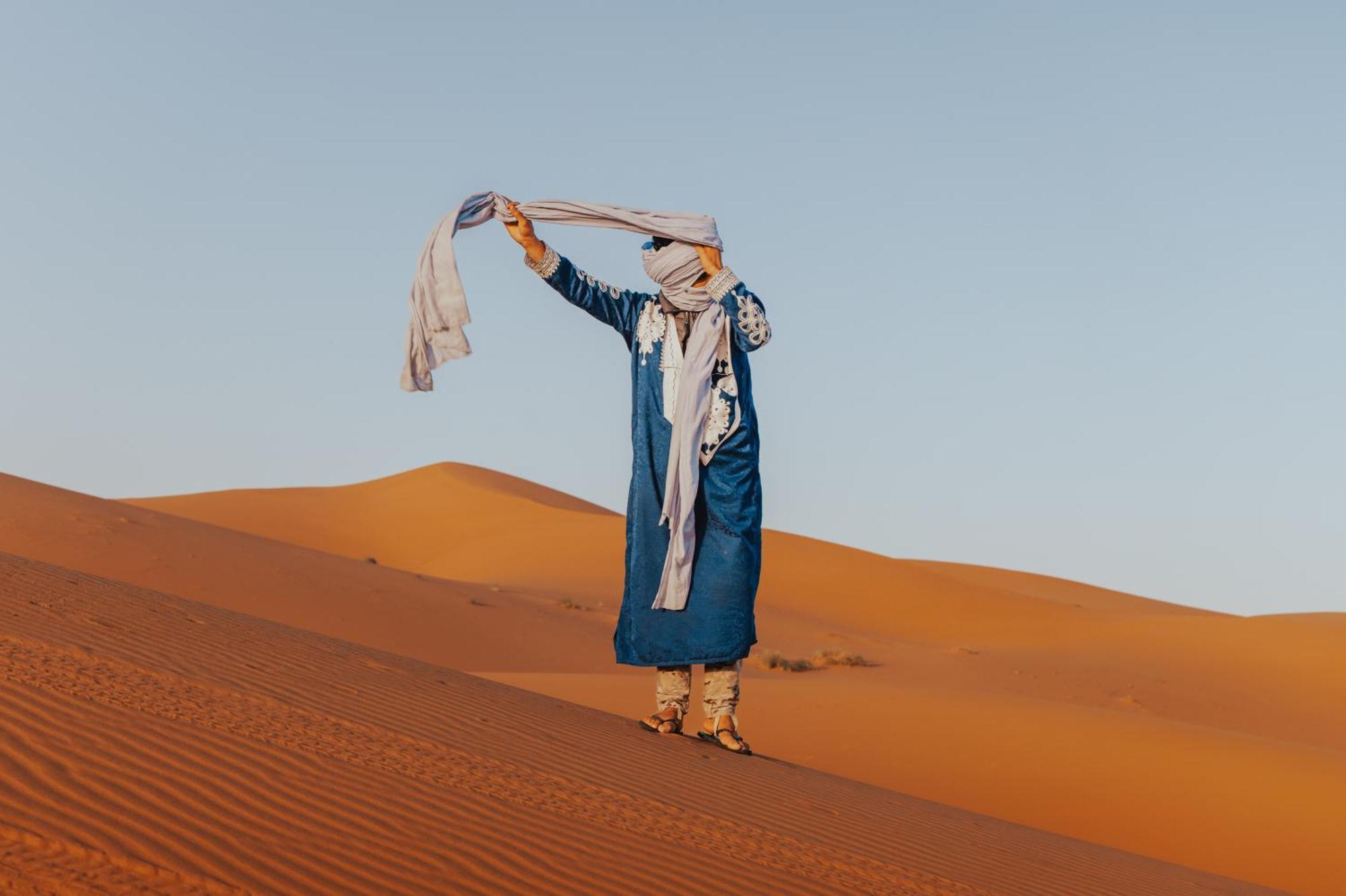 Tassili Luxury Desert Camp 梅尔祖卡 外观 照片