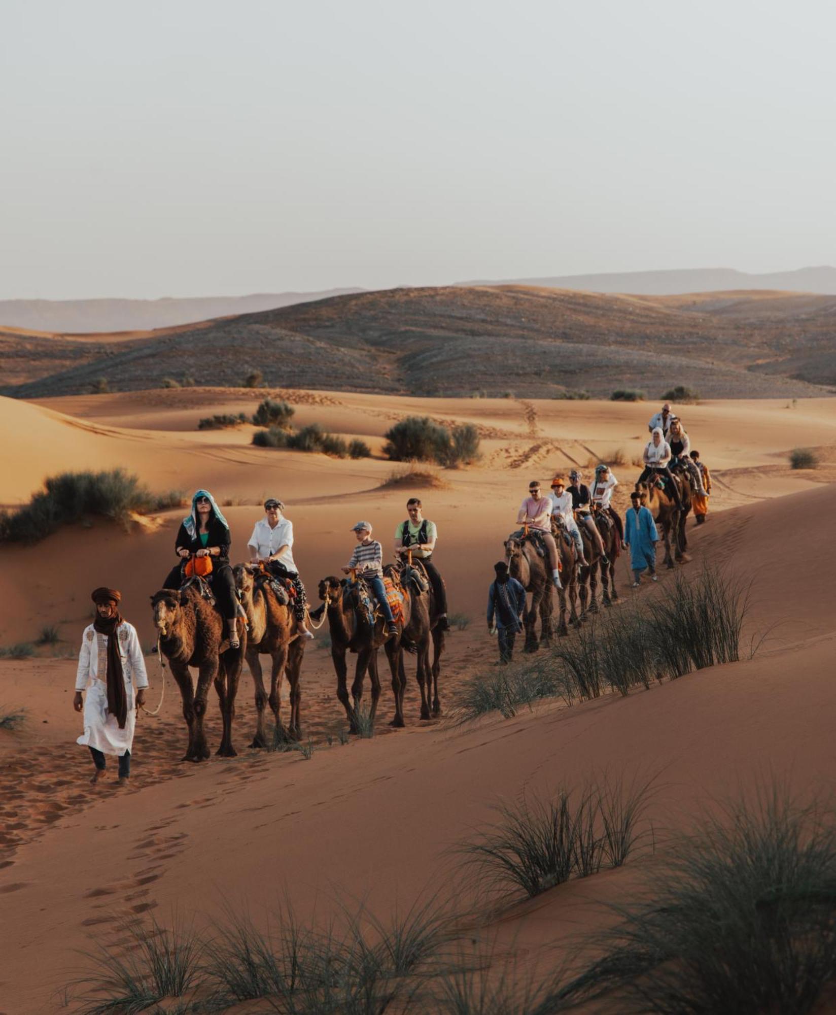 Tassili Luxury Desert Camp 梅尔祖卡 外观 照片